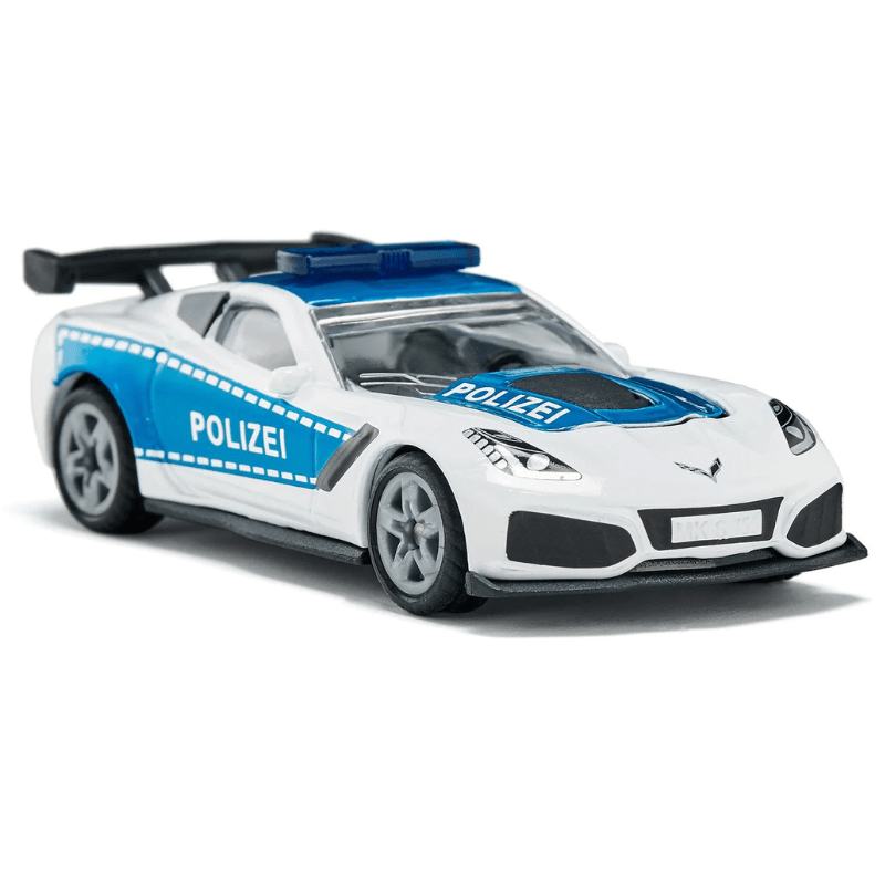 Chevrolet Corvette ZR1 Politie Frankrijk - Speelvoertuigen Siku - In den Olifant
