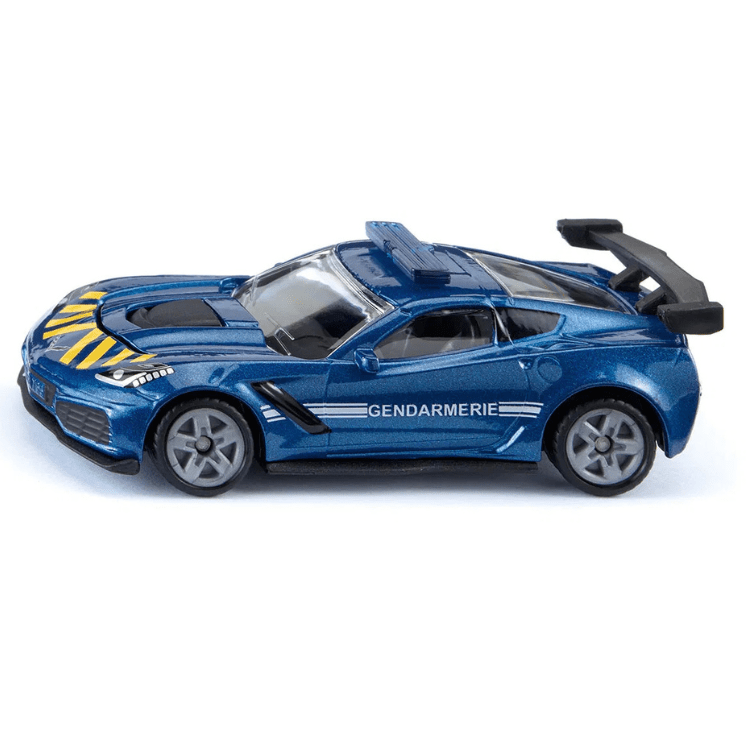 Chevrolet Corvette ZR1 Politie Frankrijk - Speelvoertuigen Siku - In den Olifant