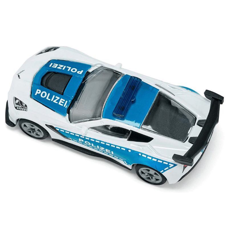 Chevrolet Corvette ZR1 Politie Frankrijk - Speelvoertuigen Siku - In den Olifant