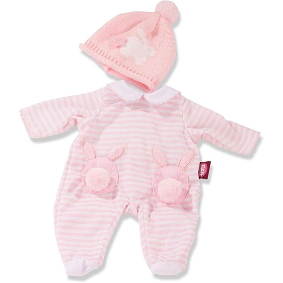 Boutique, Combi "Häschen", Babypoppen 30-33 Cm (Inhoud: 2-Delig)