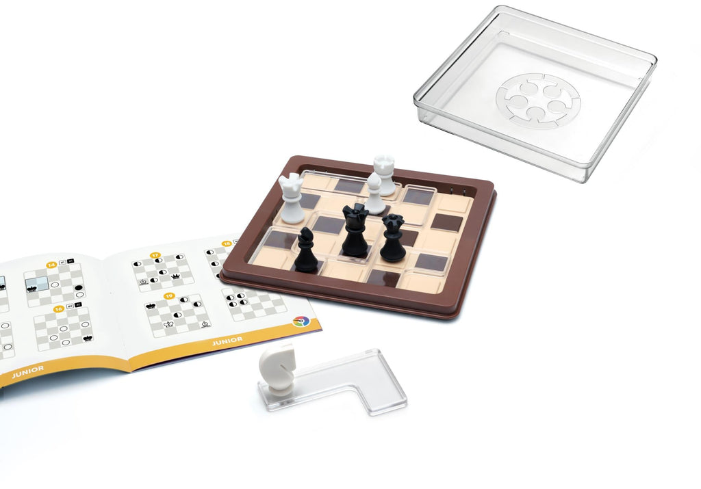 Compact denkspel Chess Peace - Breinpuzzels en tangram Smart - In den Olifant