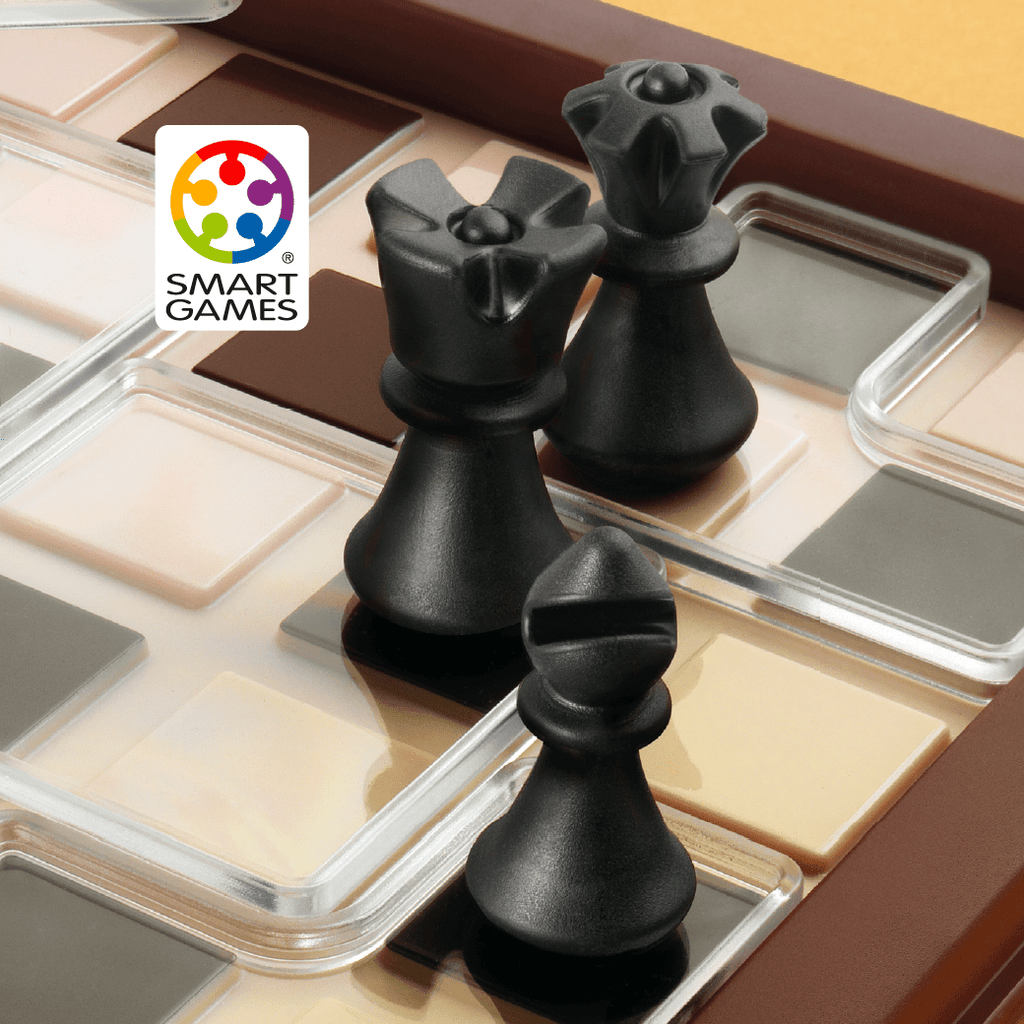 Compact denkspel Chess Peace - Breinpuzzels en tangram Smart - In den Olifant