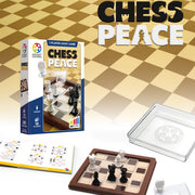 Compact denkspel Chess Peace - Breinpuzzels en tangram Smart - In den Olifant