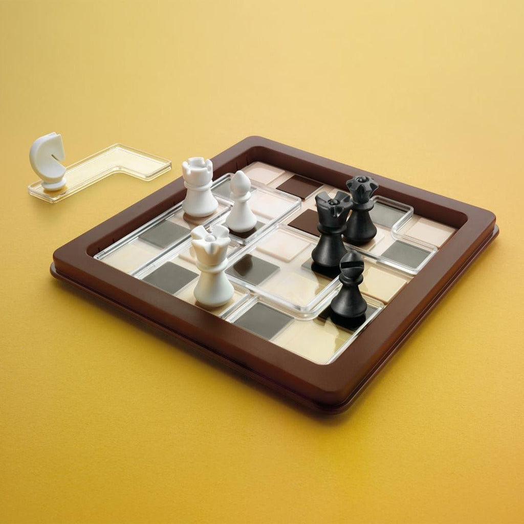 Compact denkspel Chess Peace - Breinpuzzels en tangram Smart - In den Olifant