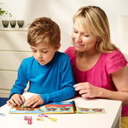 Compact puzzelspel - Noah's Ark - Breinpuzzels en tangram Smart - In den Olifant