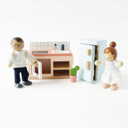 Complete houten meubelset voor het poppenhuis - Poppenhuismeubels en accessoires Le Toy Van - In den Olifant