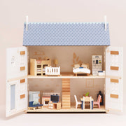 Complete houten meubelset voor het poppenhuis - Poppenhuismeubels en accessoires Le Toy Van - In den Olifant