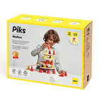 Constructiespeelgoed Piks Medium | Set Van 44 - Open ended speelgoed Oppi - In den Olifant