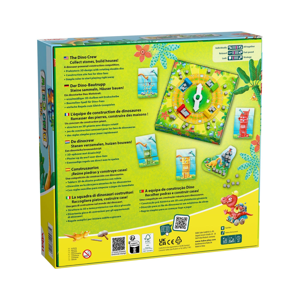 Coöperatief bordspel - The Dino Crew - Bordspellen Haba - In den Olifant