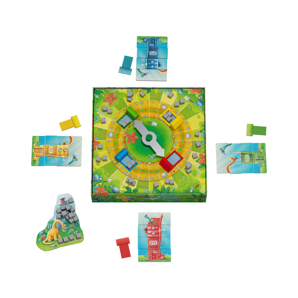 Coöperatief bordspel - The Dino Crew - Bordspellen Haba - In den Olifant