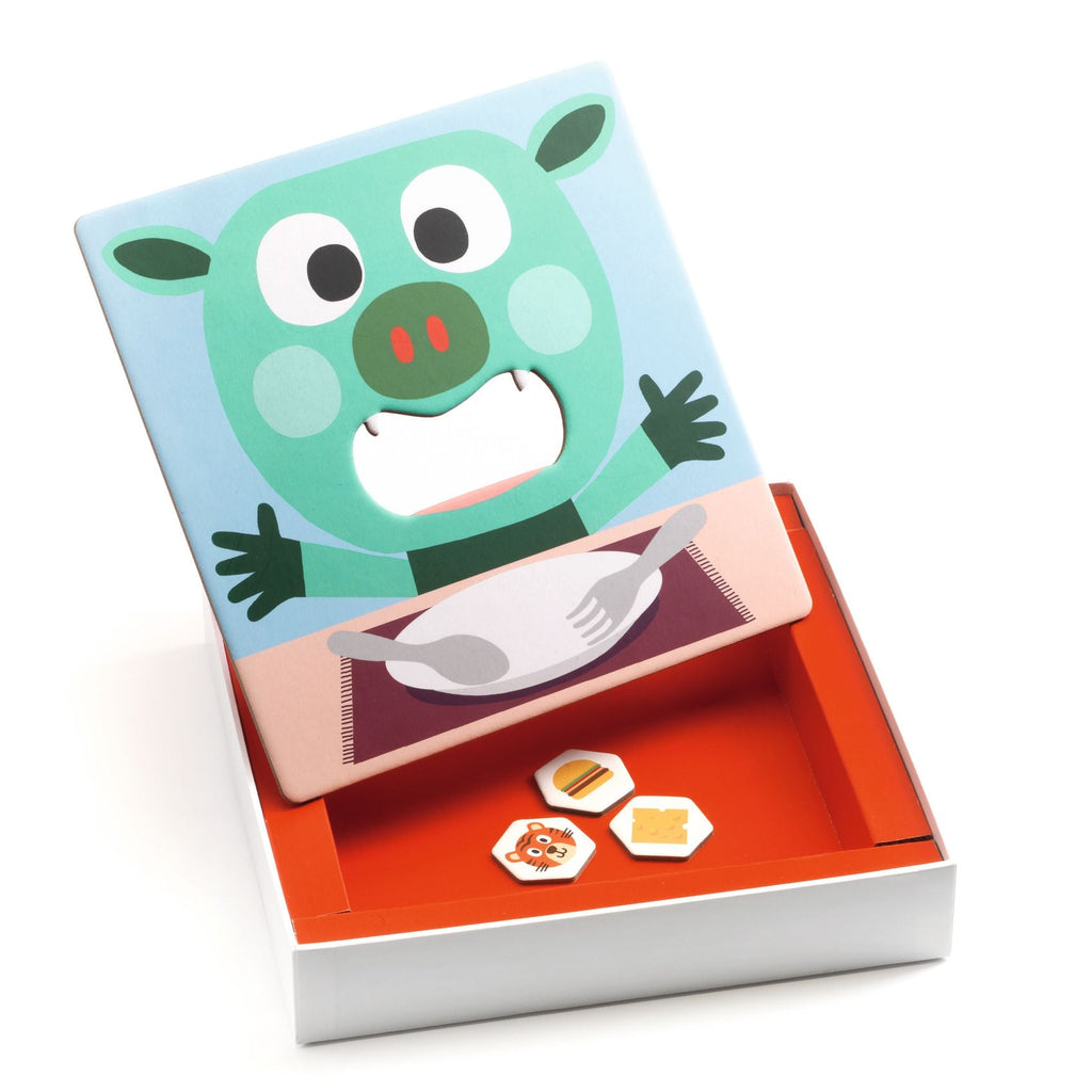 Coöperatief geheugenspel - Memo lunch - Memo en domino Djeco - In den Olifant