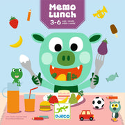 Coöperatief geheugenspel - Memo lunch - Memo en domino Djeco - In den Olifant