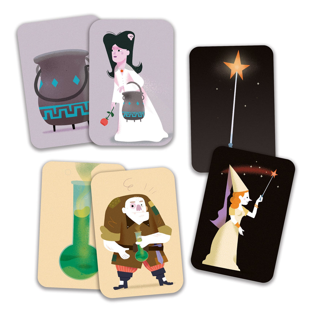 Coöperatief kaartspel Magic School - Kaartspellen Djeco - In den Olifant