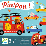 Coöperatief spel - PinPon ! - Coöperatieve gezelschapsspellen Djeco - In den Olifant