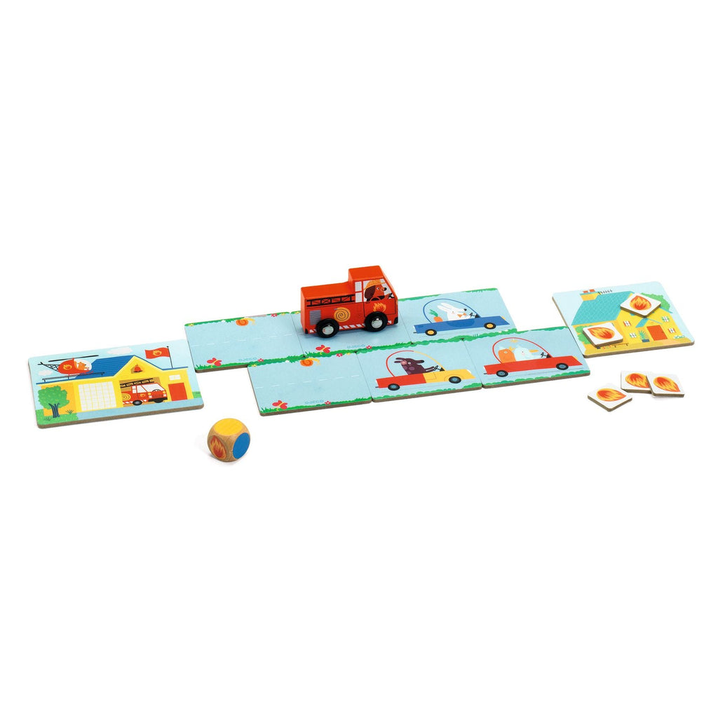 Coöperatief spel - PinPon ! - Coöperatieve gezelschapsspellen Djeco - In den Olifant