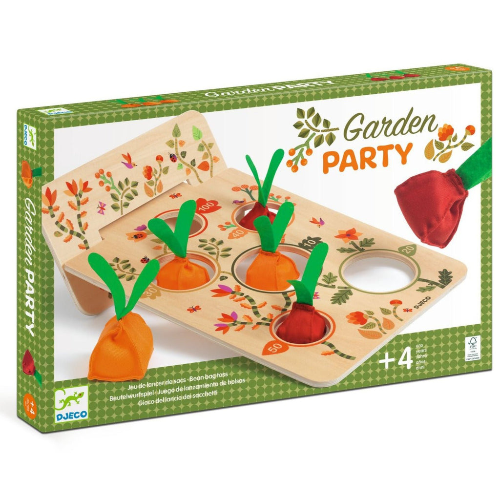 Cornhole Werpspel Garden Party - Actief buitenspeelgoed Djeco - In den Olifant