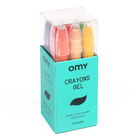 Crayons Gel - set van 9 - Kleuren en tekenen Omy - In den Olifant