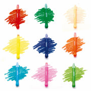 Crayons Gel - set van 9 - Kleuren en tekenen Omy - In den Olifant