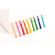 Crayons Gel - set van 9 - Kleuren en tekenen Omy - In den Olifant