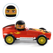 Crazy Motors raceauto - Red Super Speed - Auto's en voertuigen Djeco - In den Olifant