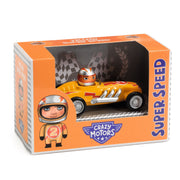Crazy Motors raceauto - Yellow Super Speed - Auto's en voertuigen Djeco - In den Olifant