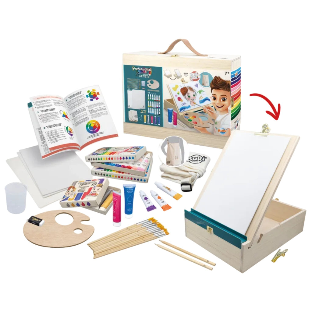 Creatieve knutseldoos - Buki Professional Studio Artiestenstudio - Knutselsets Buki - In den Olifant