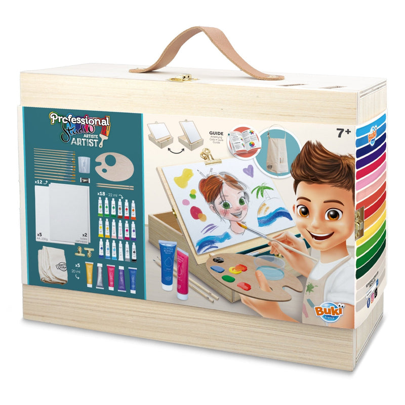 Creatieve knutseldoos - Buki Professional Studio Artiestenstudio - Knutselsets Buki - In den Olifant