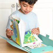 Creatieve Poster + 150 Stickers Jungle | 3 - 10 Jaar - Stickers en stickersets Poppik - In den Olifant