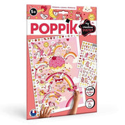 Creatieve Poster + 150 Stickers Unicorns | 5 - 10 Jaar - Stickers en stickersets Poppik - In den Olifant