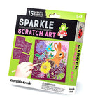 Kraskaarten - Sparkle Scratch Art Garden