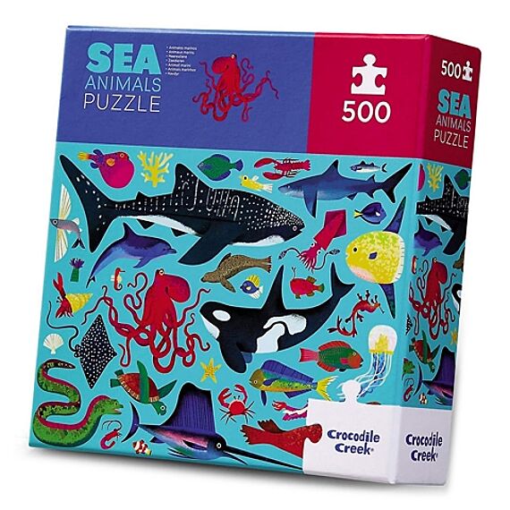 Familie Puzzel Zeedieren - 500 Stukjes