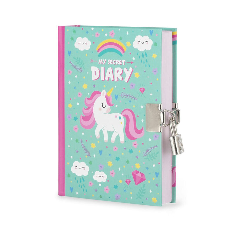 Dagboek met slotje My Secret Diary - Unicorn - Vrienden- en dagboeken Legami - In den Olifant
