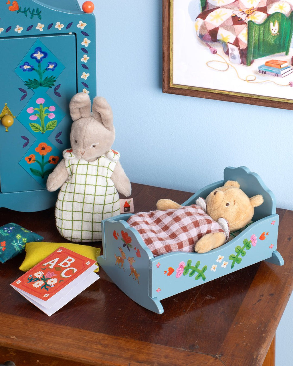 De kast Les Minouchkas - Poppenhuismeubels en accessoires Moulin Roty - In den Olifant