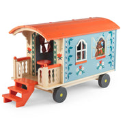 De woonwagen Les Minouchkas - Poppenhuismeubels en accessoires Moulin Roty - In den Olifant