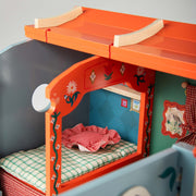 De woonwagen Les Minouchkas - Poppenhuismeubels en accessoires Moulin Roty - In den Olifant
