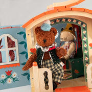 De woonwagen Les Minouchkas - Poppenhuismeubels en accessoires Moulin Roty - In den Olifant