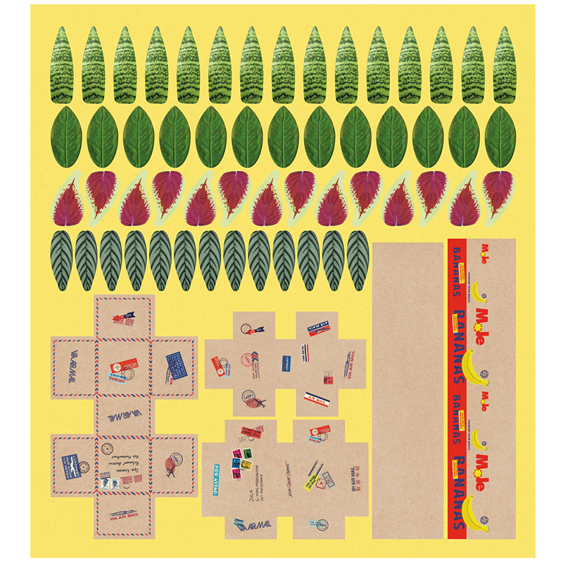 Decoratievellen in map - Het Muizenhuis - Knutselmateriaal Sam & Julia - In den Olifant