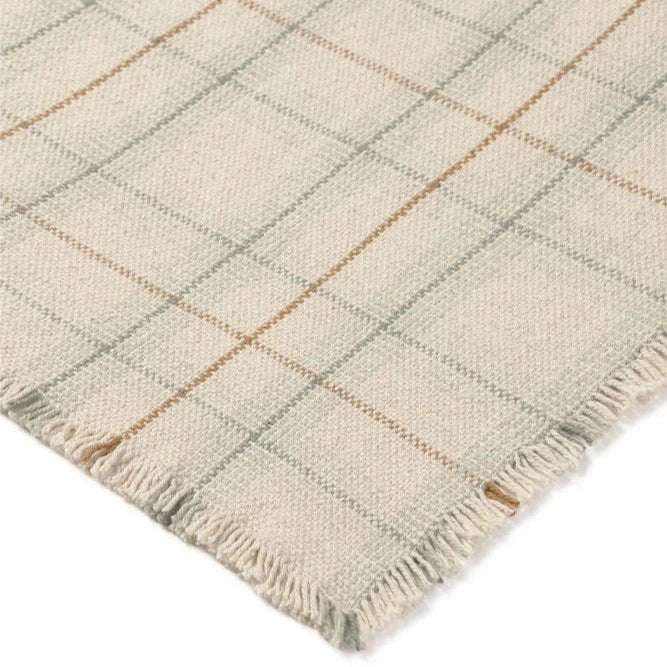 Deken Handloom Plaid Tartan Blue Sage - 140 x 200 cm - Dekens en plaids Lorena Canals - In den Olifant