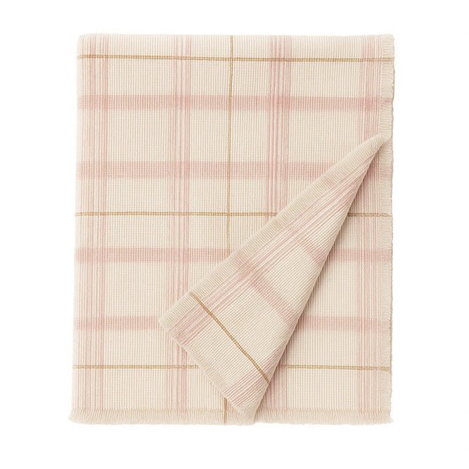 Deken Handloom Plaid Tartan Rose - 140 x 200 cm - Dekens en plaids Lorena Canals - In den Olifant