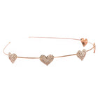 Diadeem Boutique Rhinestone Heart Headband - Haarspeldjes en diadeems Great Pretenders - In den Olifant