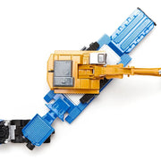 Dieplader met graafmachine 1:87 - Onaf Siku - In den Olifant