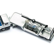 Dieplader met helikopter - Auto's en voertuigen Siku - In den Olifant