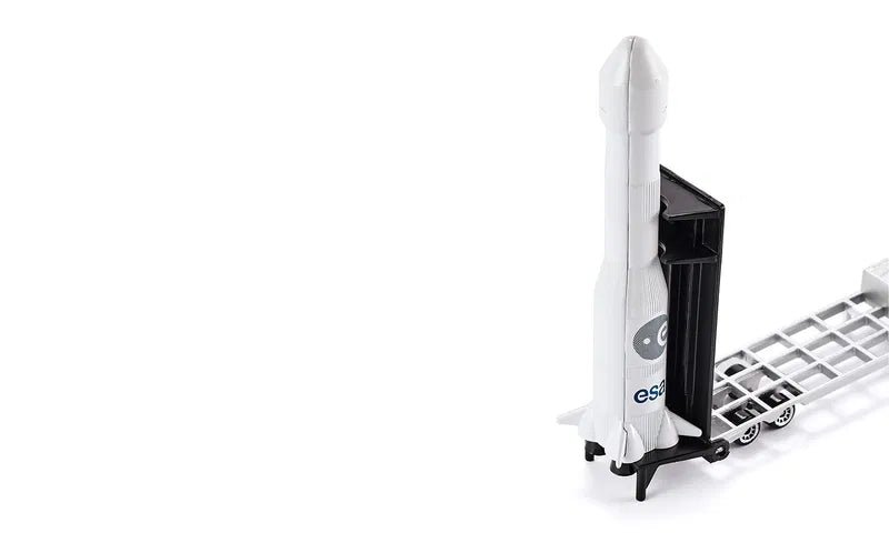 Dieplader met raket - Auto's en voertuigen Siku - In den Olifant