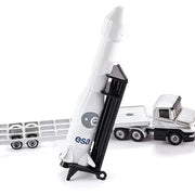 Dieplader met raket - Auto's en voertuigen Siku - In den Olifant