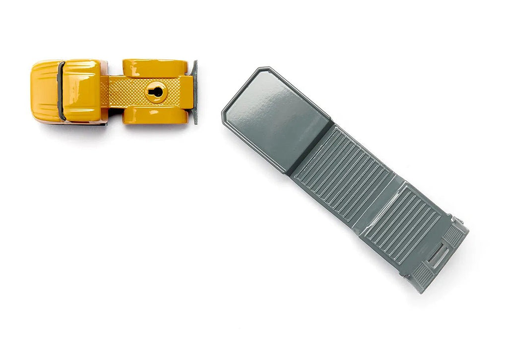 Dieplader met voorlader - Auto's en voertuigen Siku - In den Olifant