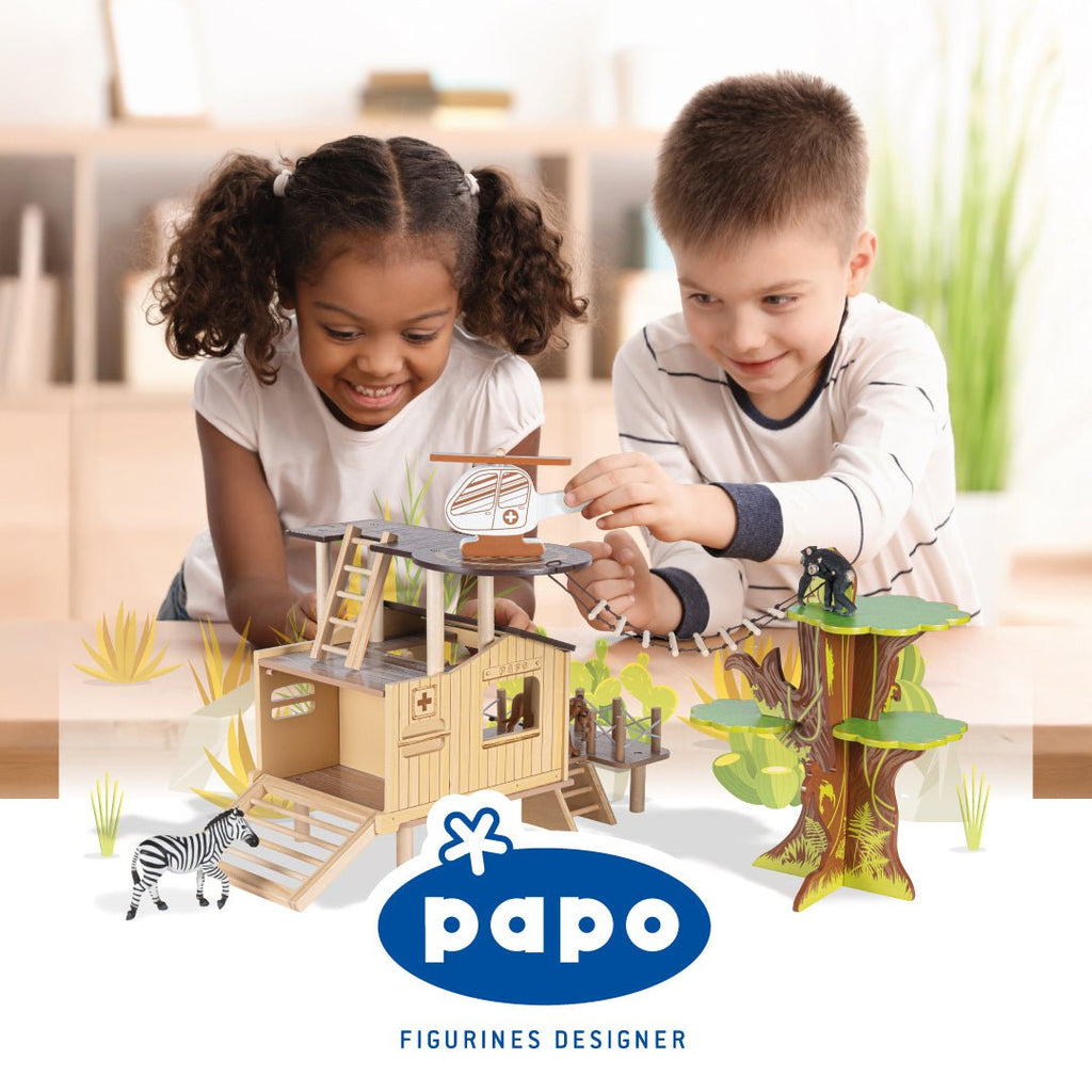 Dierenhospitaal Papo - Poppenhuizen en kastelen Papo - In den Olifant