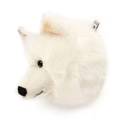 Dierentrofee Witte Wolf | Lucy - Muurdecoratie Wild & Soft - In den Olifant