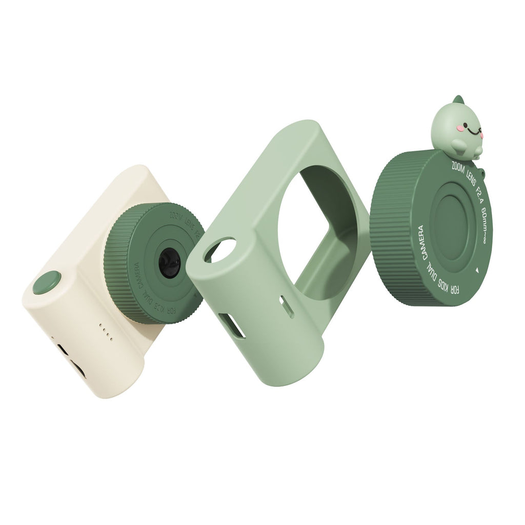 Digitale camera Urban Zoo Dino Green - Camera's The Zoo Family - In den Olifant