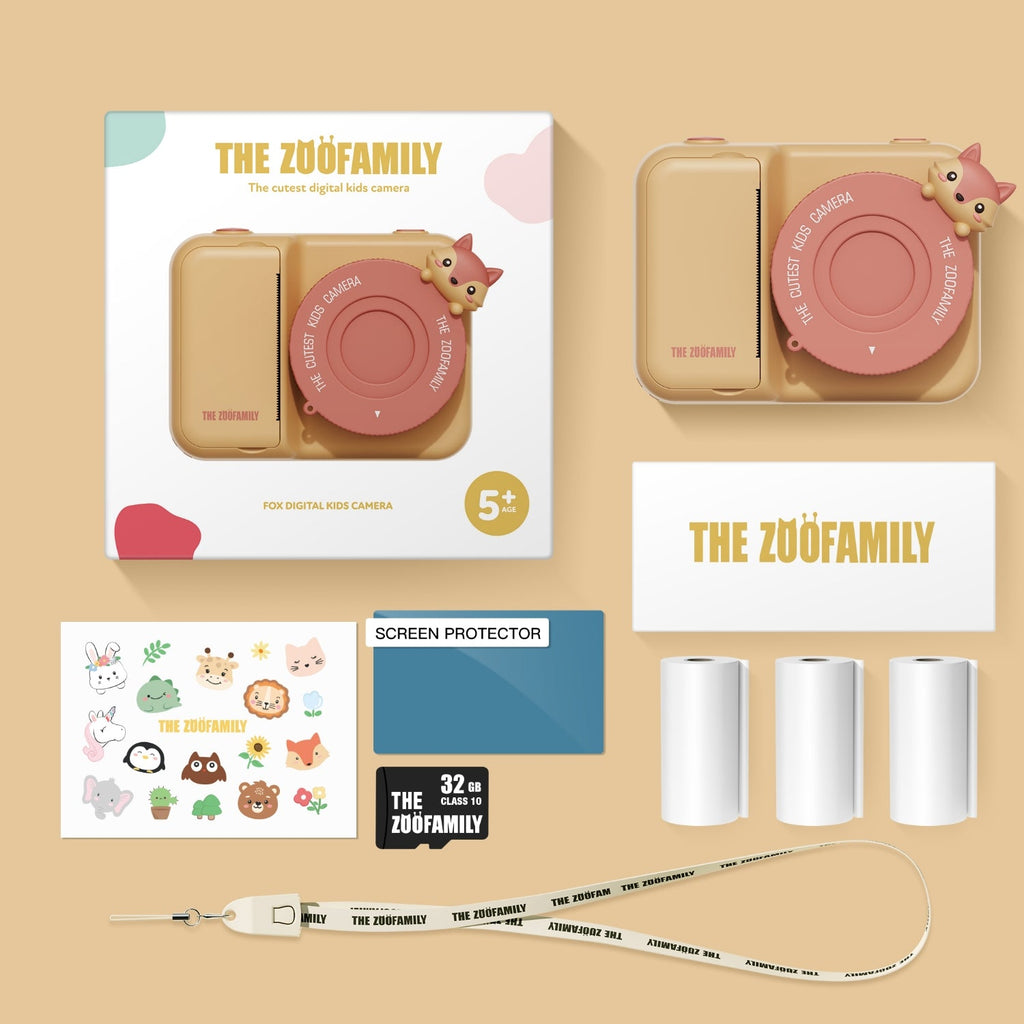 Digitale instant camera - Zoo print Fox - Camera's The Zoo Family - In den Olifant