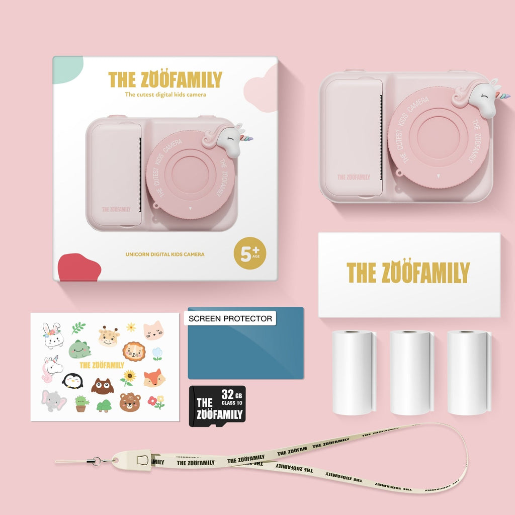 Digitale instant camera - Zoo Print Unicorn - Camera's The Zoo Family - In den Olifant